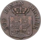 Obverse 1 Pfennig 1840 D