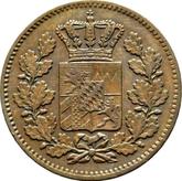 Obverse 2 Pfennig 1863