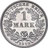 Obverse 1 Mark 1910 J