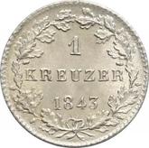 Reverse Kreuzer 1843