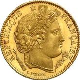 Obverse 10 Francs 1850 A