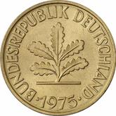Reverse 10 Pfennig 1975 F