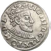 Obverse 3 Groszy (Trojak) 1590 ID Poznań Mint