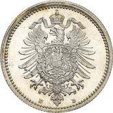 Reverse 50 Pfennig 1875 D