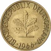 Reverse 10 Pfennig 1966 G