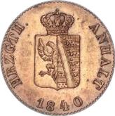 Obverse 1 Pfennig 1840