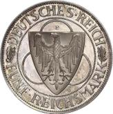 Obverse 5 Reichsmark 1930 F Rhineland Liberation
