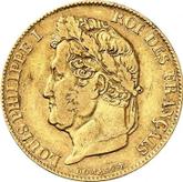 Obverse 20 Francs 1841 W