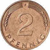 Obverse 2 Pfennig 1981 F