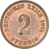 Obverse 2 Pfennig 1873 C