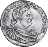 Obverse 3 Ducat no date (1674-1696) IH Donative Danzig