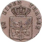 Obverse 4 Pfennig 1822 B