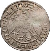 Reverse 1 Grosz 1536 M Lithuania
