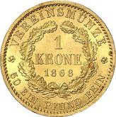 Reverse Krone 1868 A