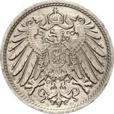 Reverse 10 Pfennig 1913 D