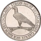 Reverse 5 Reichsmark 1930 A Rhineland Liberation