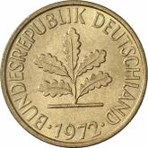 Reverse 5 Pfennig 1972 F