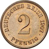 Obverse 2 Pfennig 1907 E