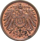 Reverse 2 Pfennig 1906 D