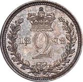 Reverse Twopence 1828 Maundy