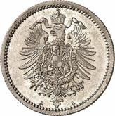 Reverse 50 Pfennig 1876 A
