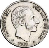 Obverse 20 Centavos 1882