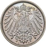 Reverse 5 Pfennig 1907 A