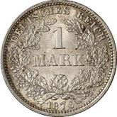 Obverse 1 Mark 1876 J
