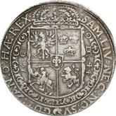 Reverse Thaler 1644 C DC With a sword