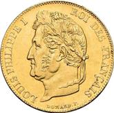 Obverse 20 Francs 1847 A