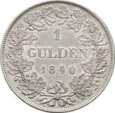 Reverse Gulden 1840