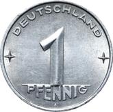 Obverse 1 Pfennig 1953 A