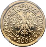 Obverse 200 Zlotych 1996 MW NR White-tailed eagle