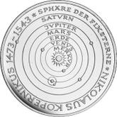 Obverse 5 Mark 1973 J Copernicus