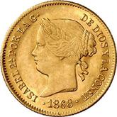 Obverse 1 Peso 1868