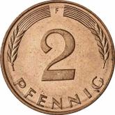 Obverse 2 Pfennig 1983 F