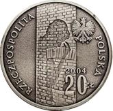 Obverse 20 Zlotych 2004 MW ET In Memory of Victims in Łódź Ghetto