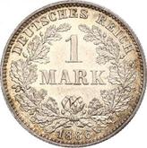 Obverse 1 Mark 1886 E