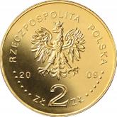 Obverse 2 Zlote 2009 MW 95th Anniversary - First Cadre Company March Out