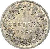 Reverse Kreuzer 1869