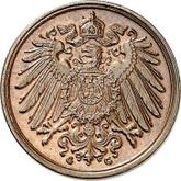 Reverse 1 Pfennig 1896 G