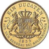 Reverse Ducat 1855
