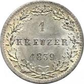 Reverse Kreuzer 1839