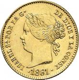 Obverse 2 Pesos 1861