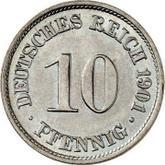 Obverse 10 Pfennig 1901 A
