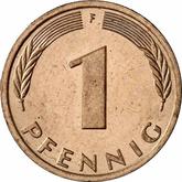 Obverse 1 Pfennig 1987 F