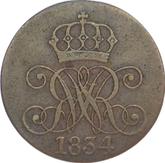 Obverse 1 Pfennig 1834 A