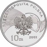 Obverse 10 Zlotych 2002 MW RK World Football Cup 2002