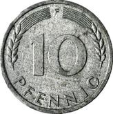 Obverse 10 Pfennig 1950 F