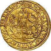Reverse Ducat 1597 Riga